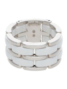 Chanel 18k White Gold Ultra Collection Ring